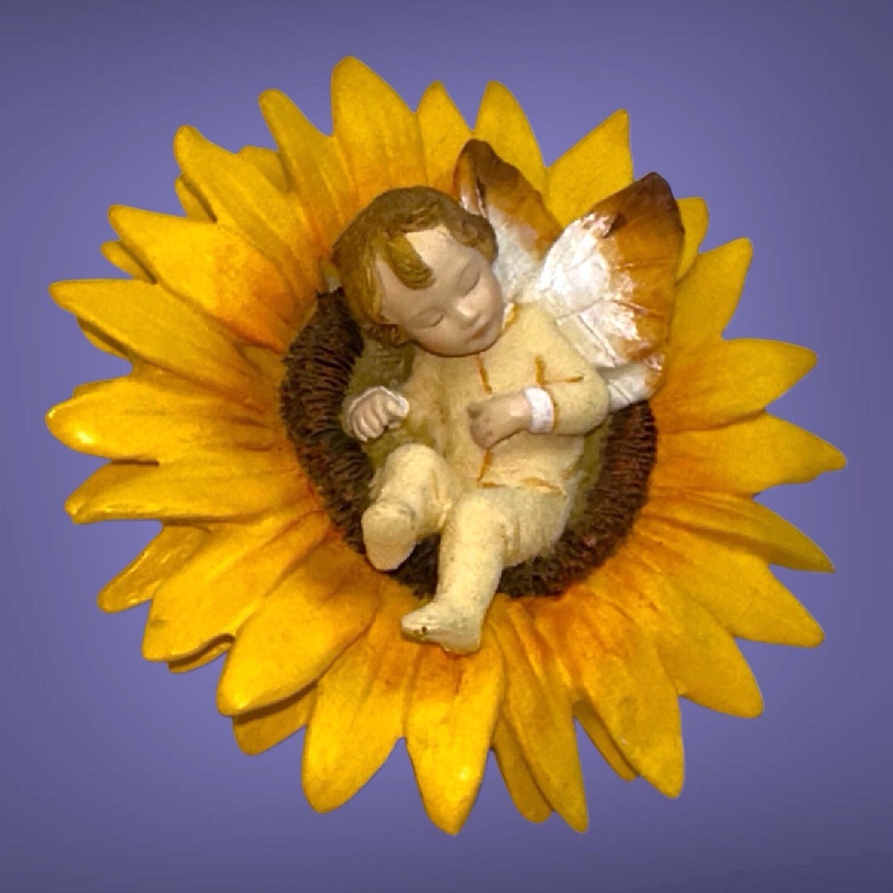 Butterfly Fairies Country Artists 2007 Baby Bloom CA05459 Sunflower Mini Figure - Picture 5 of 15